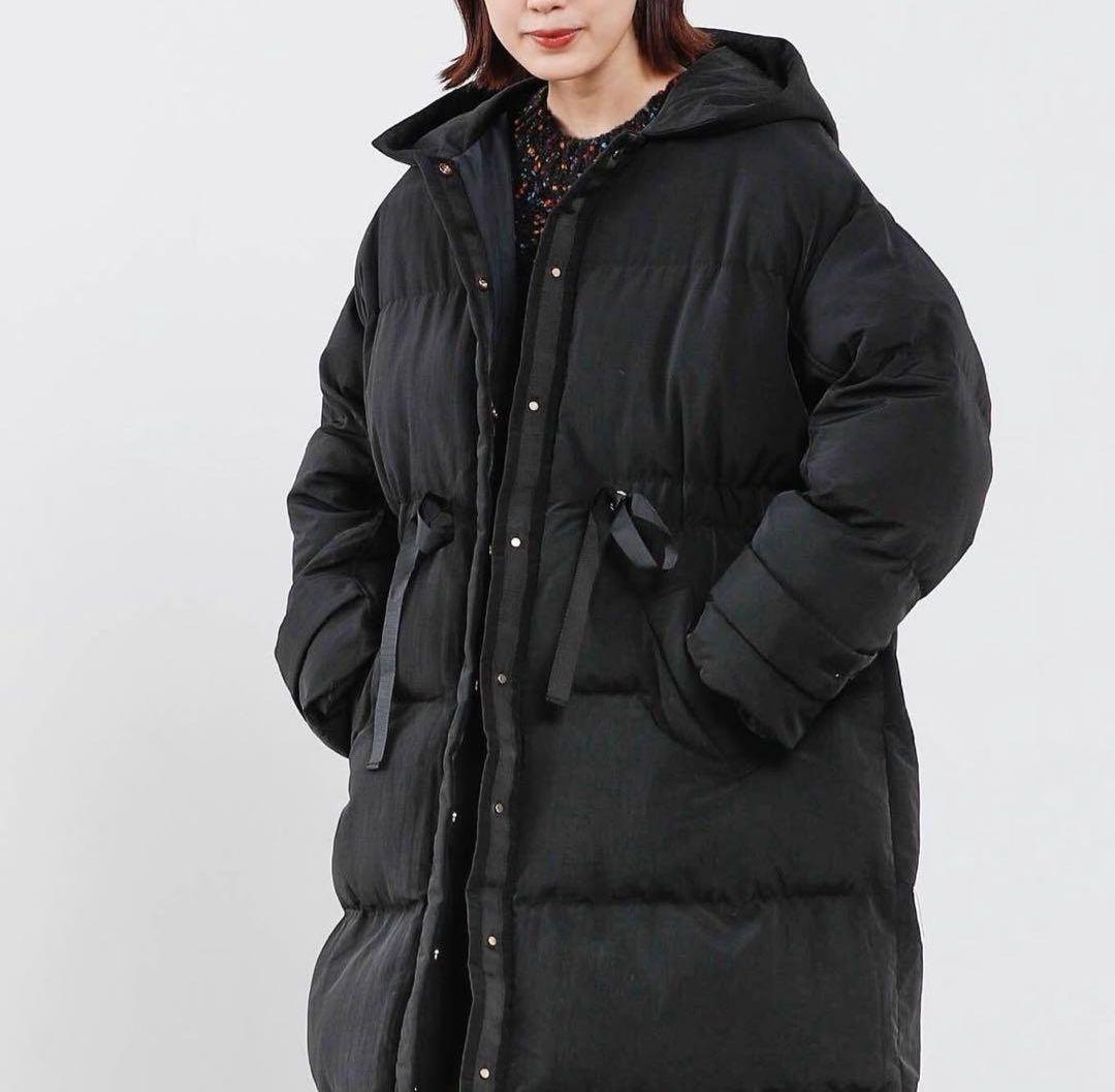 定価3.9万【美品】trois トロワ ロングコート ダウンコート ロングダウン