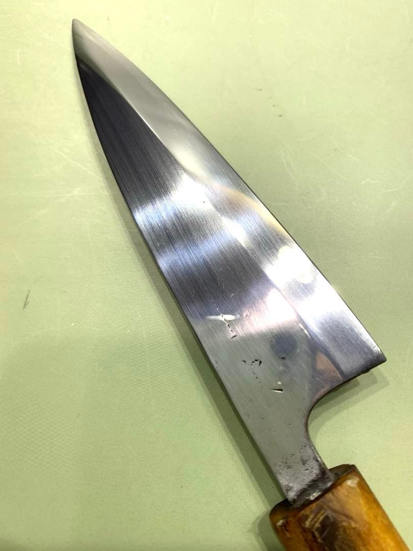 有次　出刃包丁　刃渡り12cm