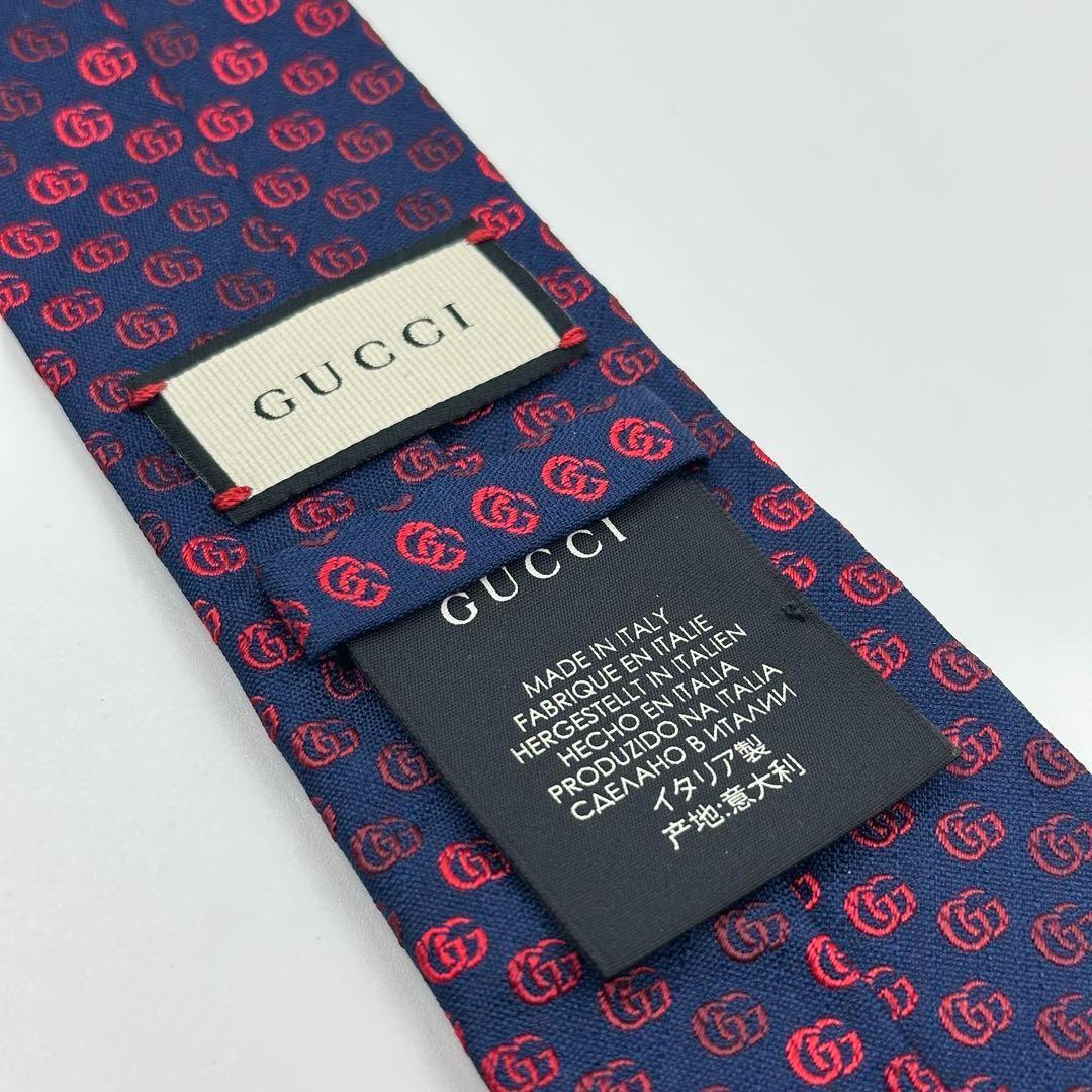 【極美品】 GUCCI グッチ ネクタイ ハイブランド GG スプリーム