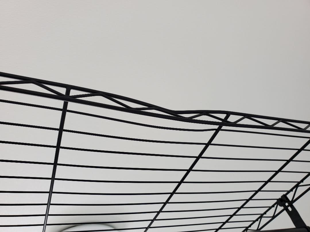 スチールラック ブラック 187cm x 194cm