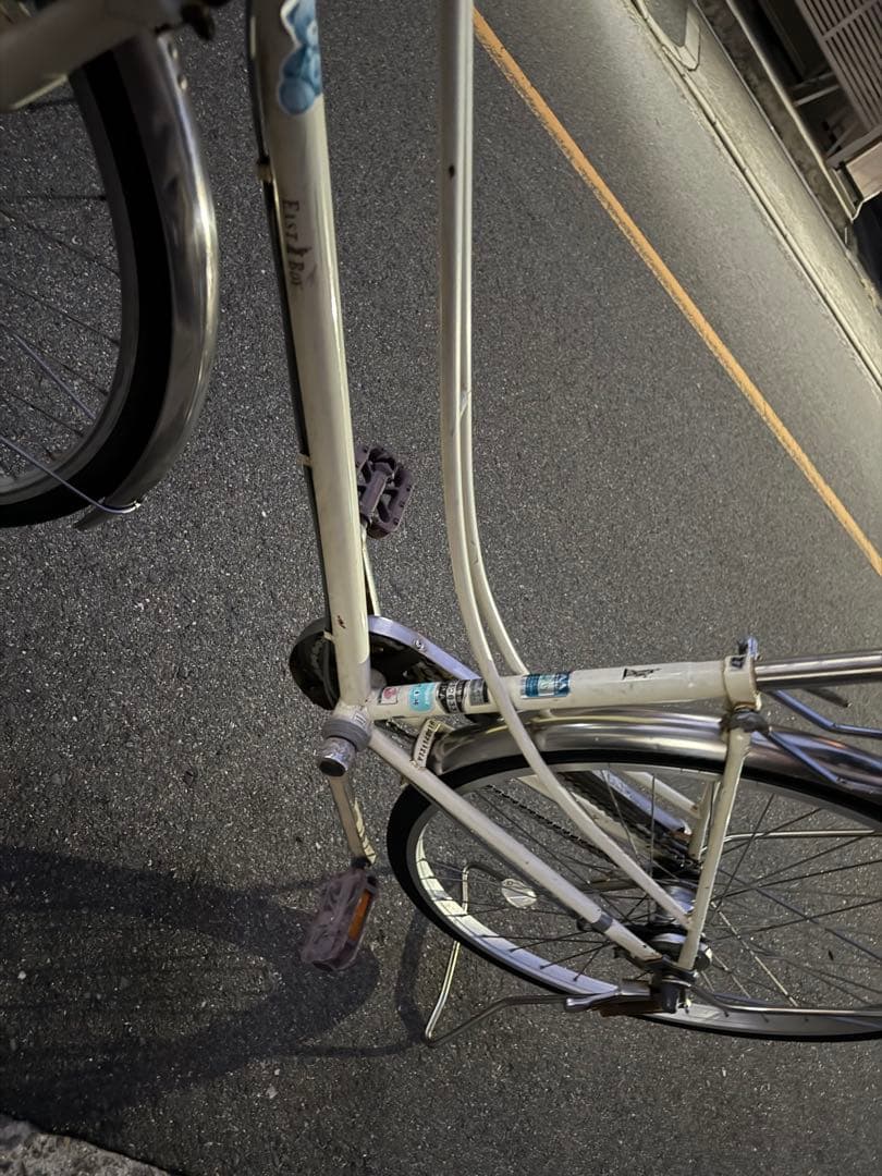 152 自転車 大阪市 【引取り限定】 27インチ 変速付き