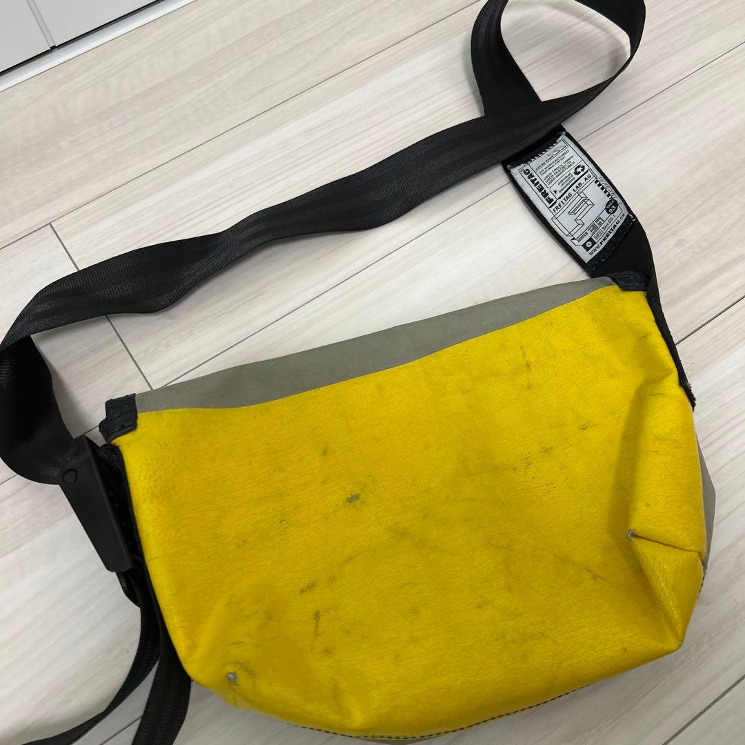 FREITAG メッセンジャーバッグ イエロー/グレー