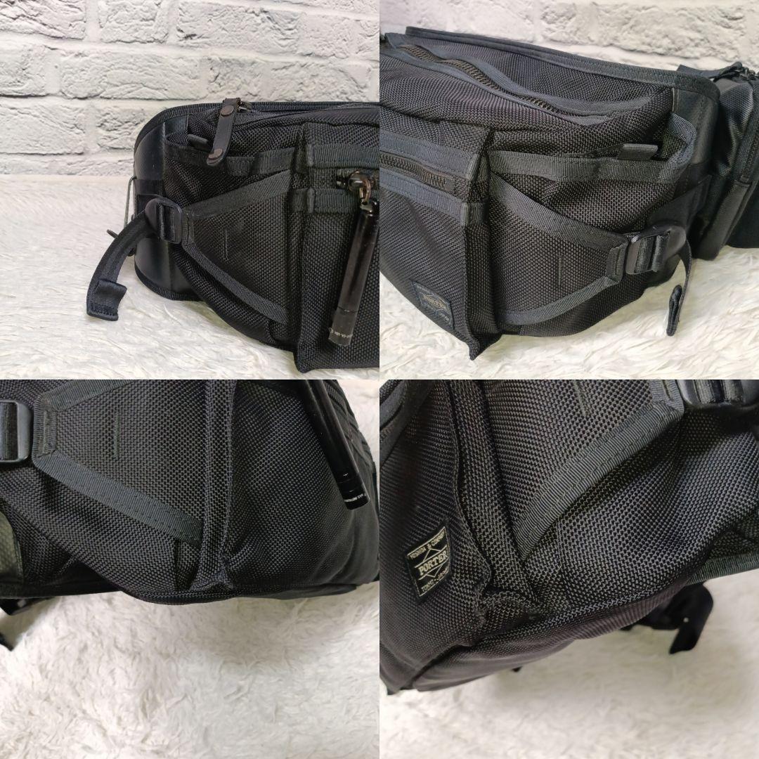 美品■PORTER HEAT ウエストバッグ＋PRISM ポーチ セット 廃盤