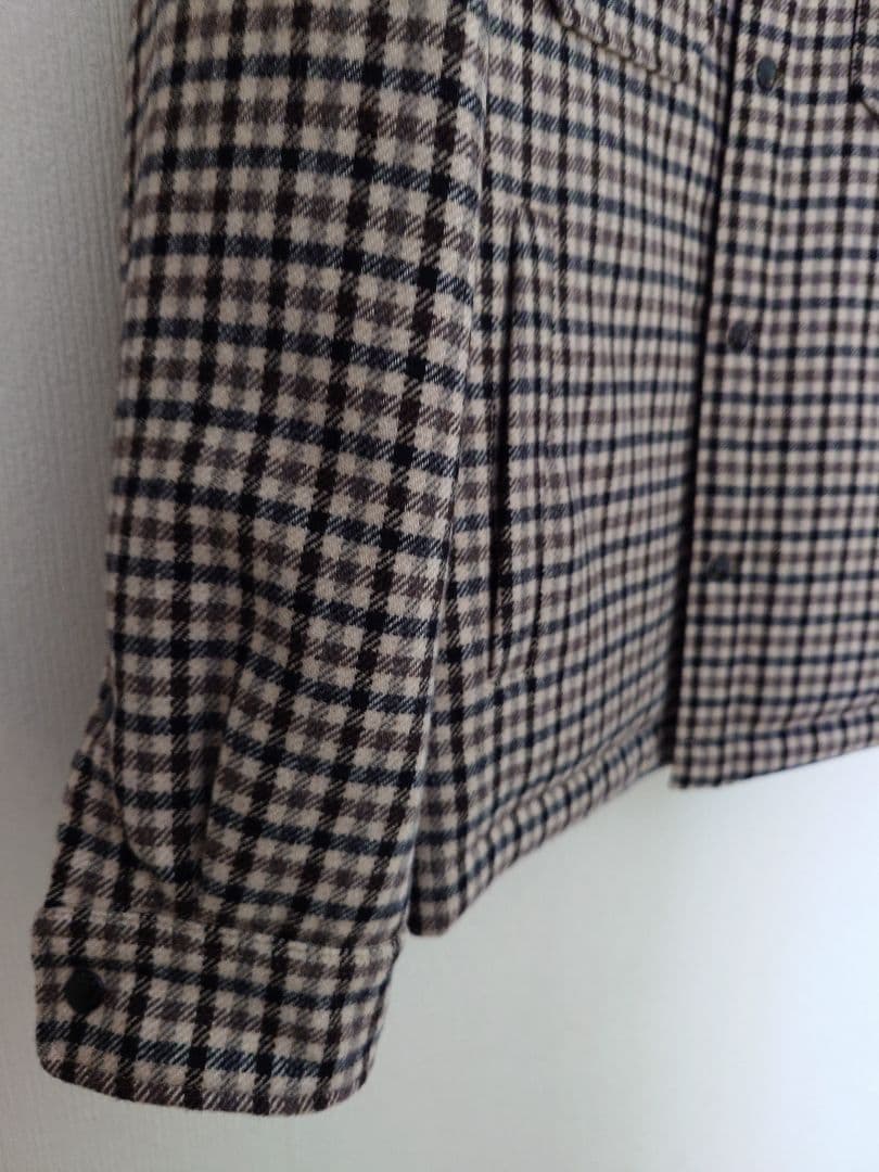 WOOLRICH ガンクラブチェック オーバーシャツ S