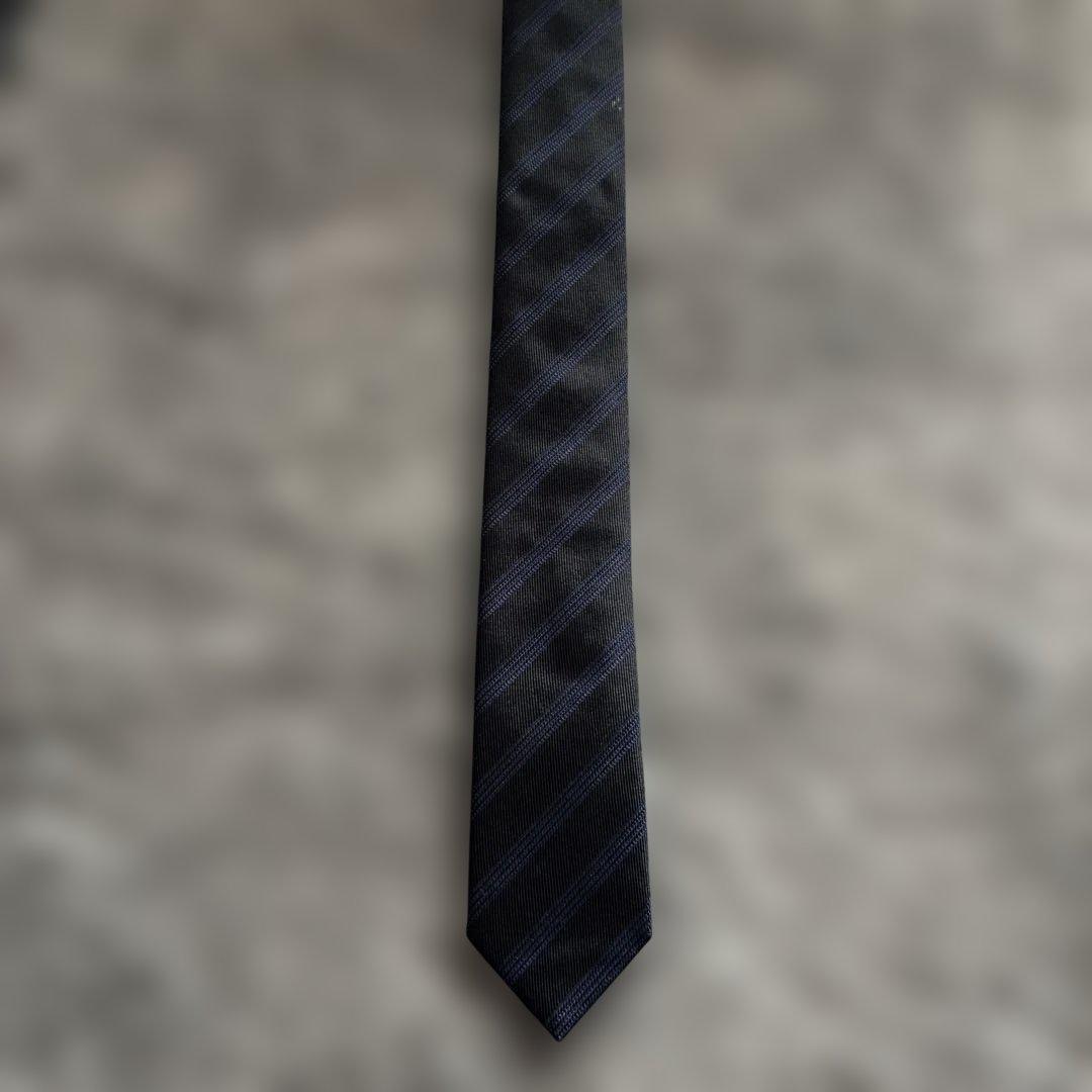 Dior homme ストライプ　ナロータイ
