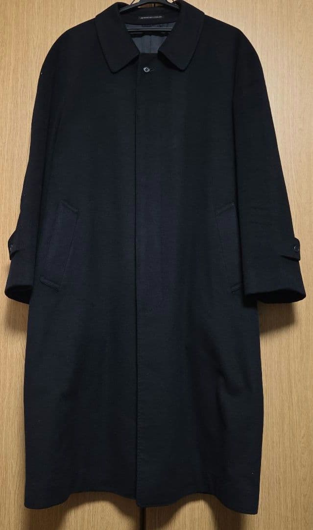 【美品】Loro piana ロロピアーナカシミヤ100% ロングコート 黒