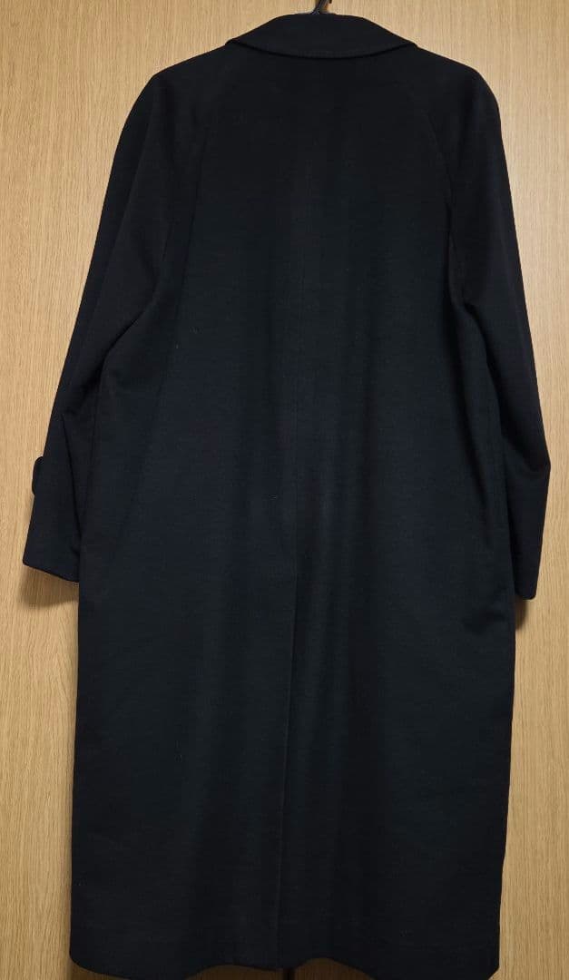 【美品】Loro piana ロロピアーナカシミヤ100% ロングコート 黒