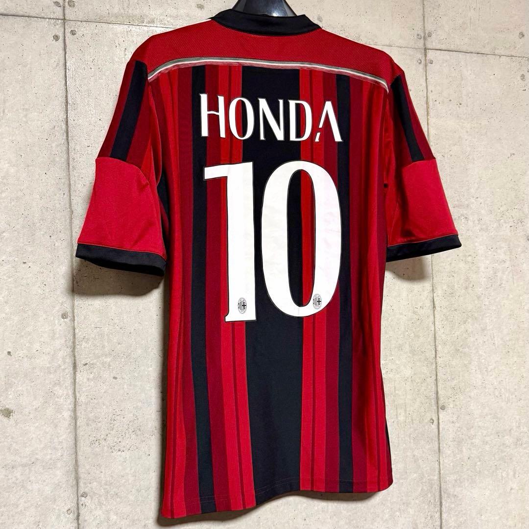 【美品！】14/15 ACミラン ♯10 本田圭佑【Oサイズ】ホーム