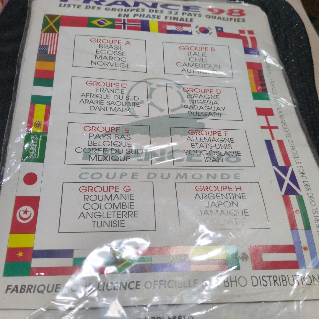 FRANCE 98 サッカーフォテックスキャラクター T シャツ98年未開封