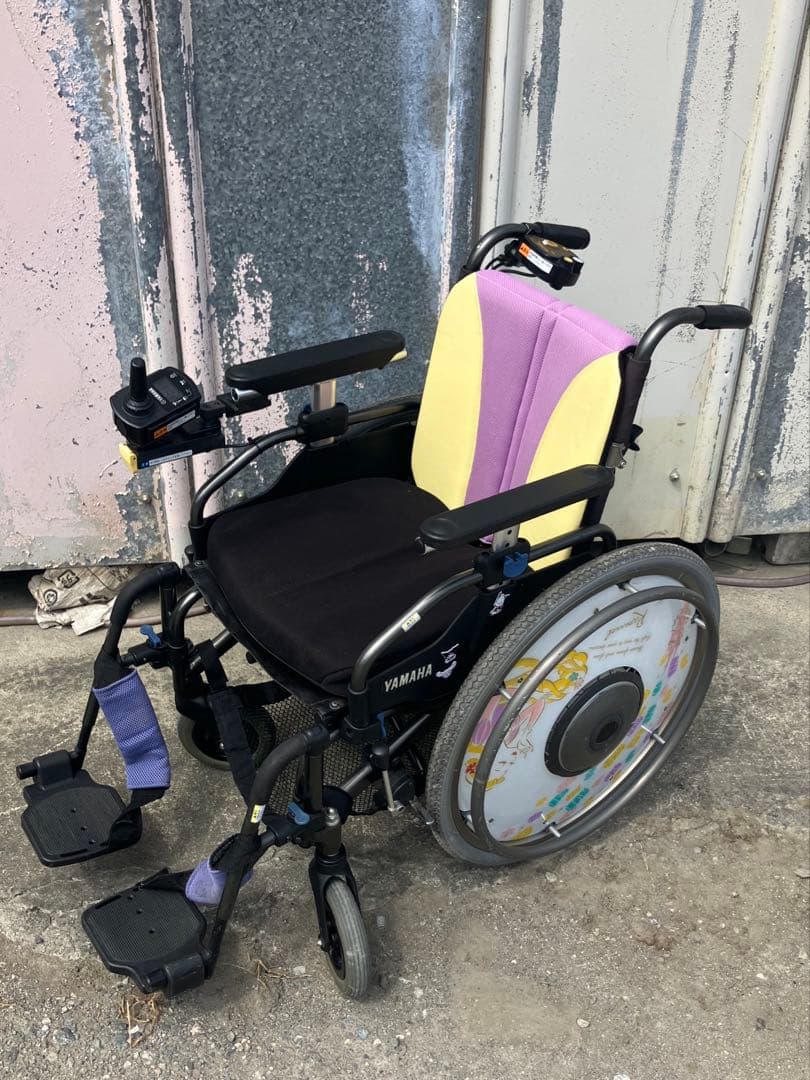 最終値引き　電動車椅子 ヤマハJWアクティブ　 バッテリー　充電器付き　中古品