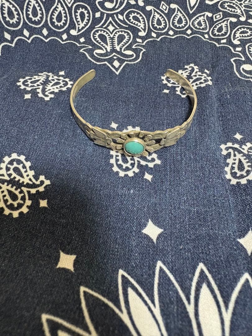 1940’s 〜50sナバホ バングル　サンダーバードスターリングシルバー