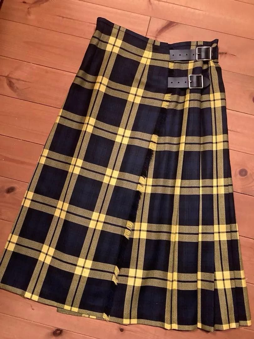 O’NEIL OF DUBLIN オニールオブダブリン ウール キルトスカート