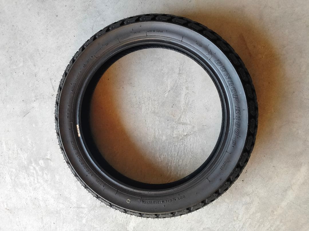 2023年製 超バリ溝 DUNLOP ダンロップ K180 130/80-18