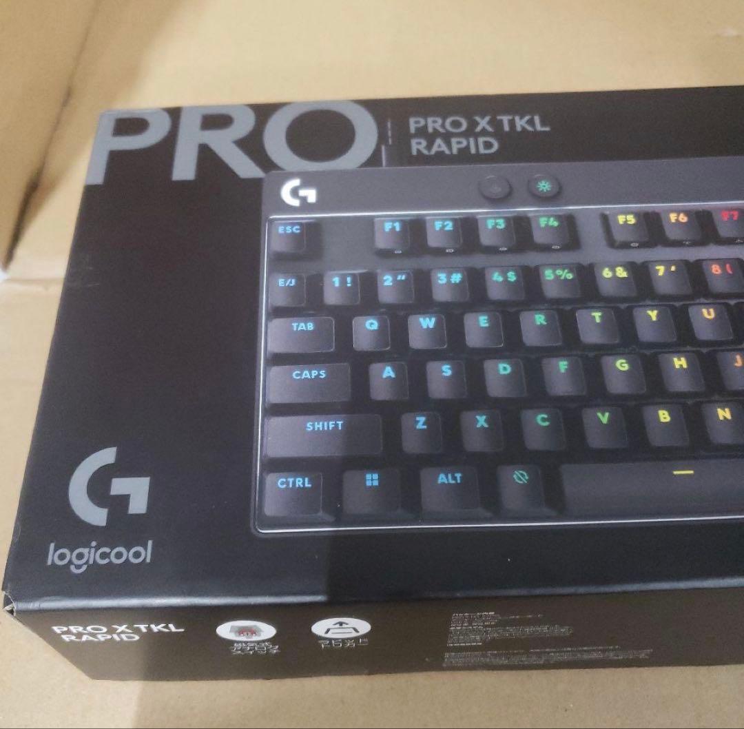 logicool PRO X TKL RAPID メカニカルキーボード