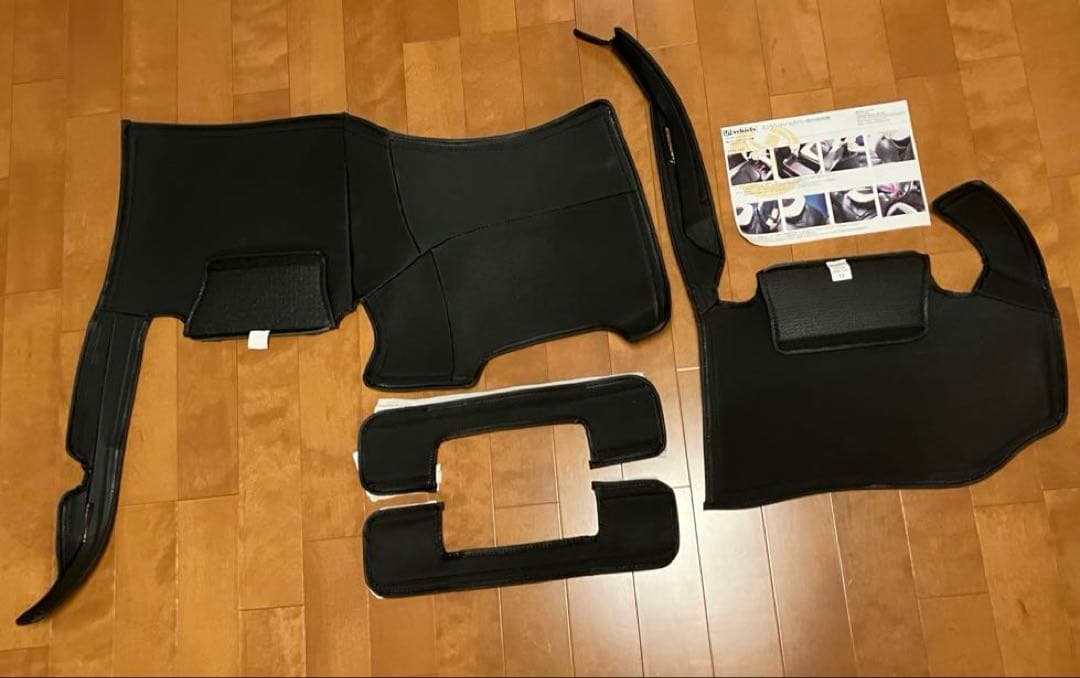 ハイエース 200系 標準スーパーGL用3Dラバー エンジンルームカバーセット
