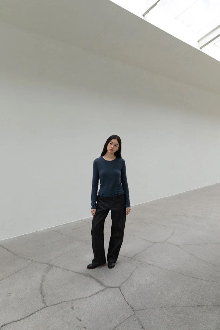 パンツ OHOTORO Loom Indigo Jeans ( m-long )
