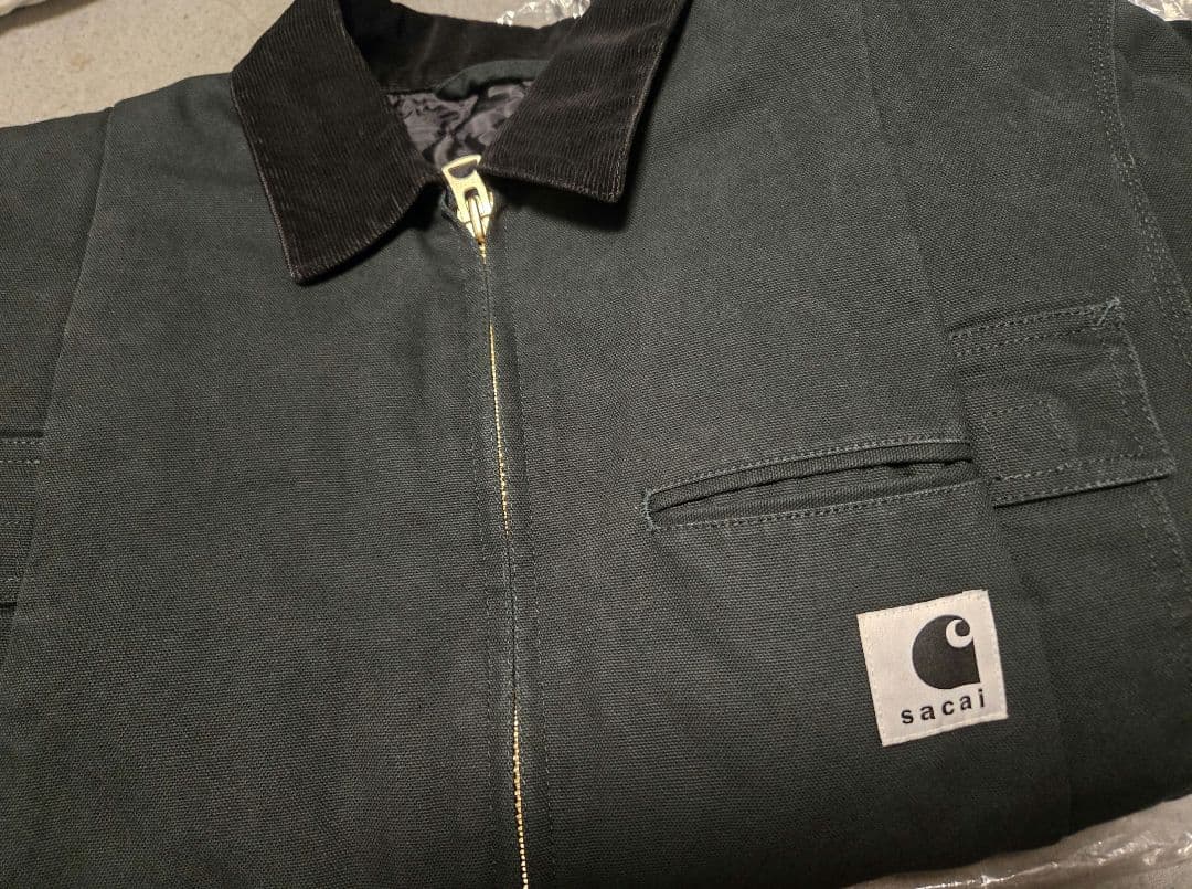 ​上杉柊平着用　sacai × Carhartt WIP Duck Jacket