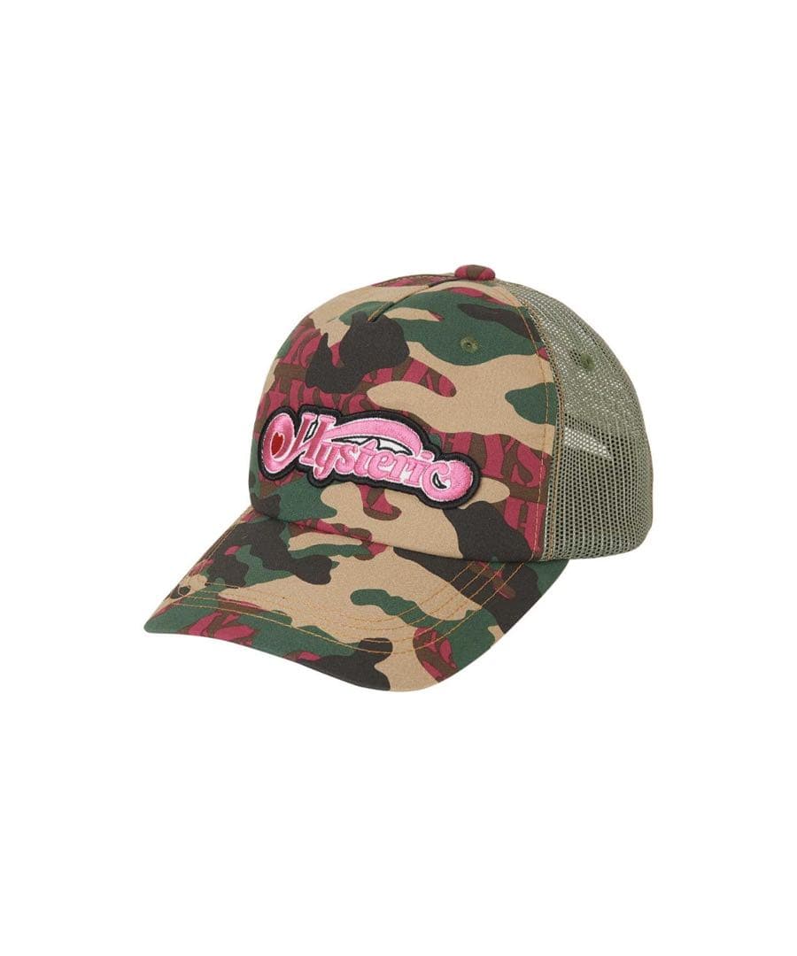 大人気！ヒステリックグラマー メッシュキャップ【WOODLAND HYS】