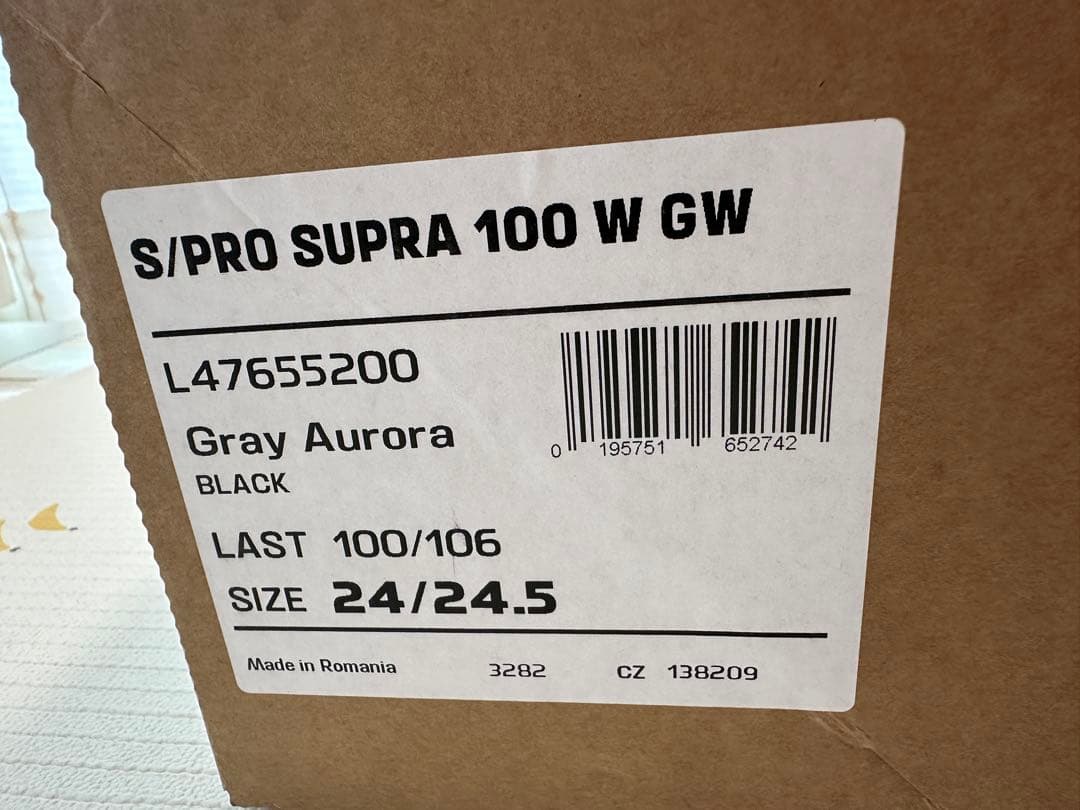 新品　サロモン　S/PRO SUPRA 100 W GW 100 W GW