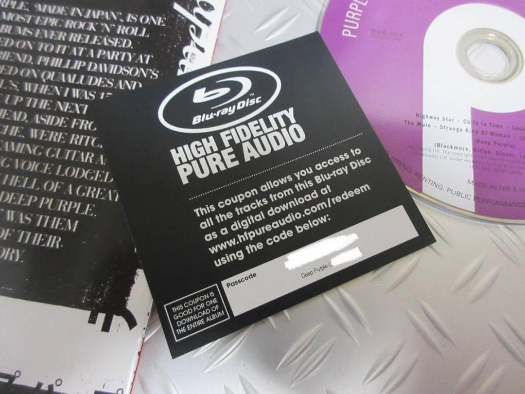 ★Blu-ray Audio◇DEEP PURPLE★ディープ・パープル