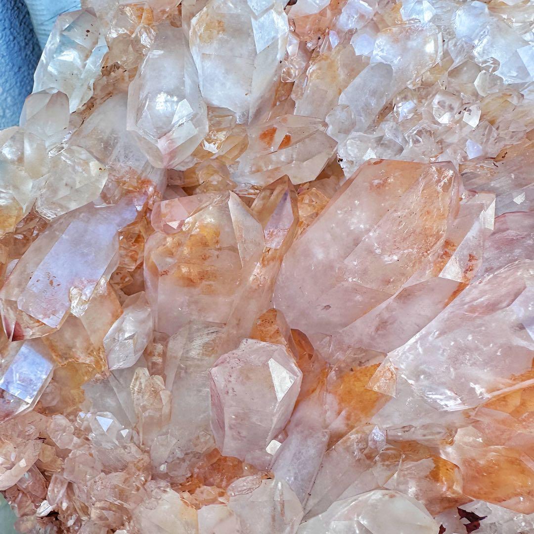 巨大❗希少❗️超綺麗♡キラキラ☆超強いパワーピンクヒマラヤ水晶クラスターA1439