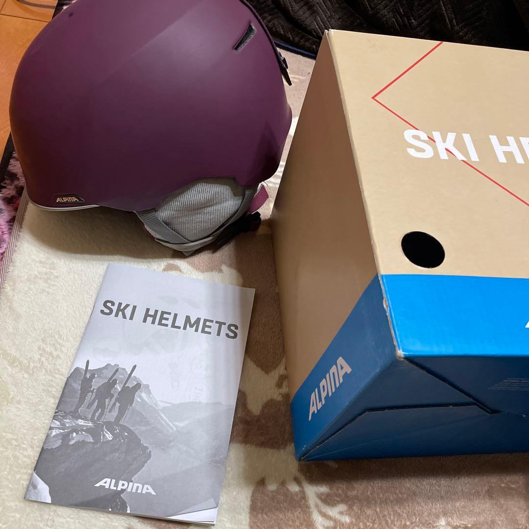ALPINAスノーボードヘルメット　美品