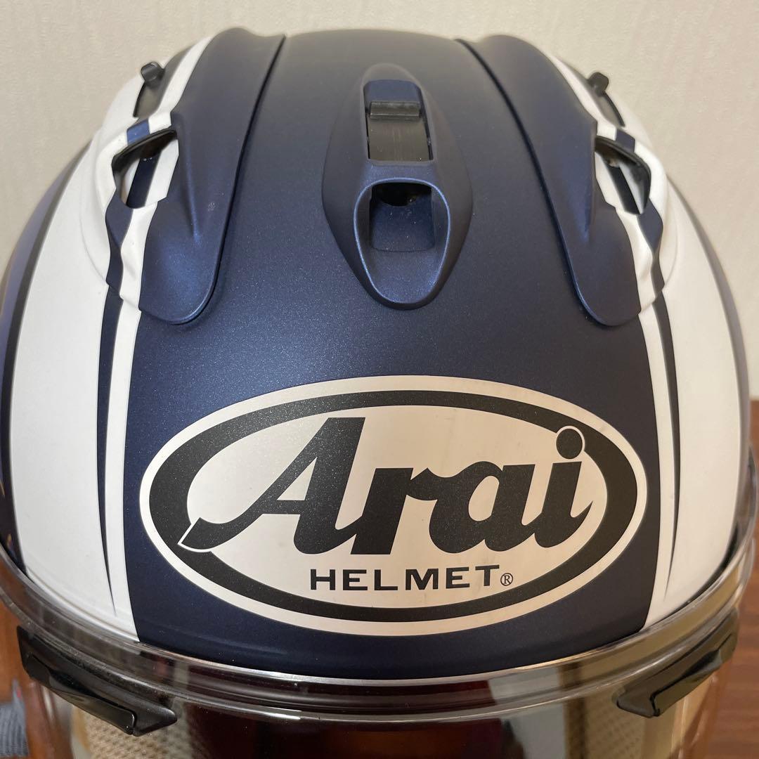 Arai×YAMAHA RX-7X K鼓動ブルー ヘルメット2りんかん限定カラー