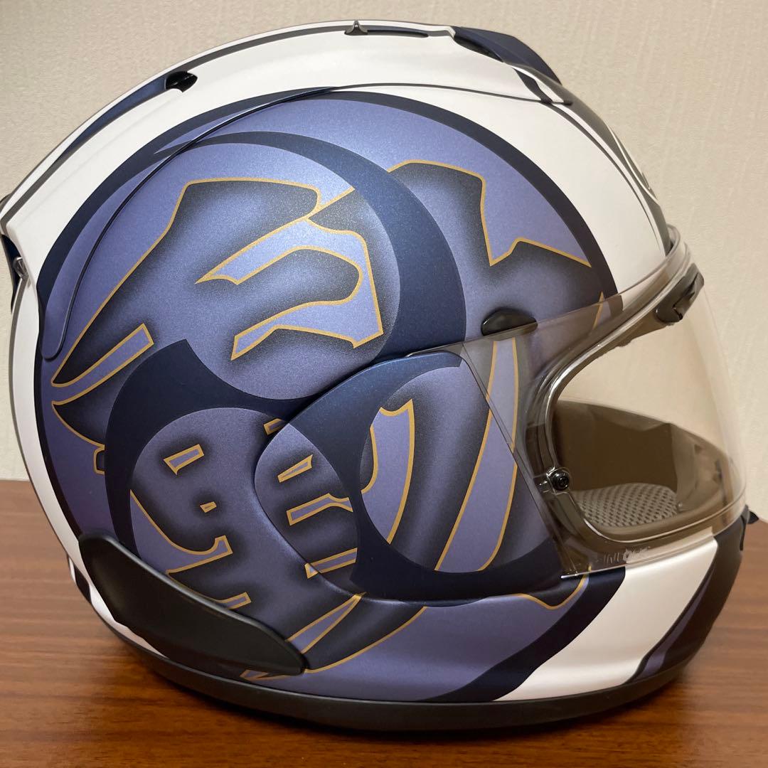 Arai×YAMAHA RX-7X K鼓動ブルー ヘルメット2りんかん限定カラー