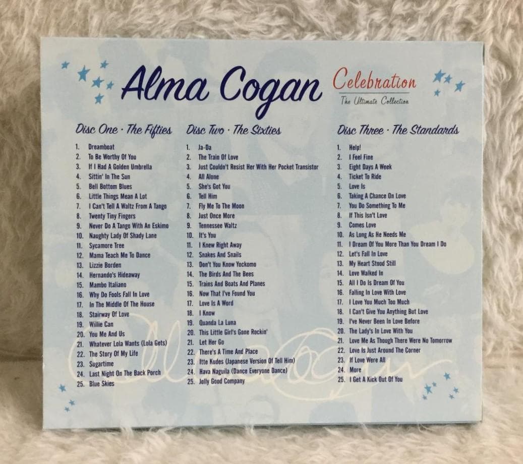 Alma Coganなど8枚のオールディーズCD