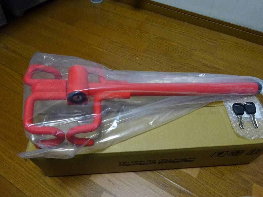＜完全新品未使用＞トヨタ純正/ステアリングロック/アルファード/ヴェルファイア