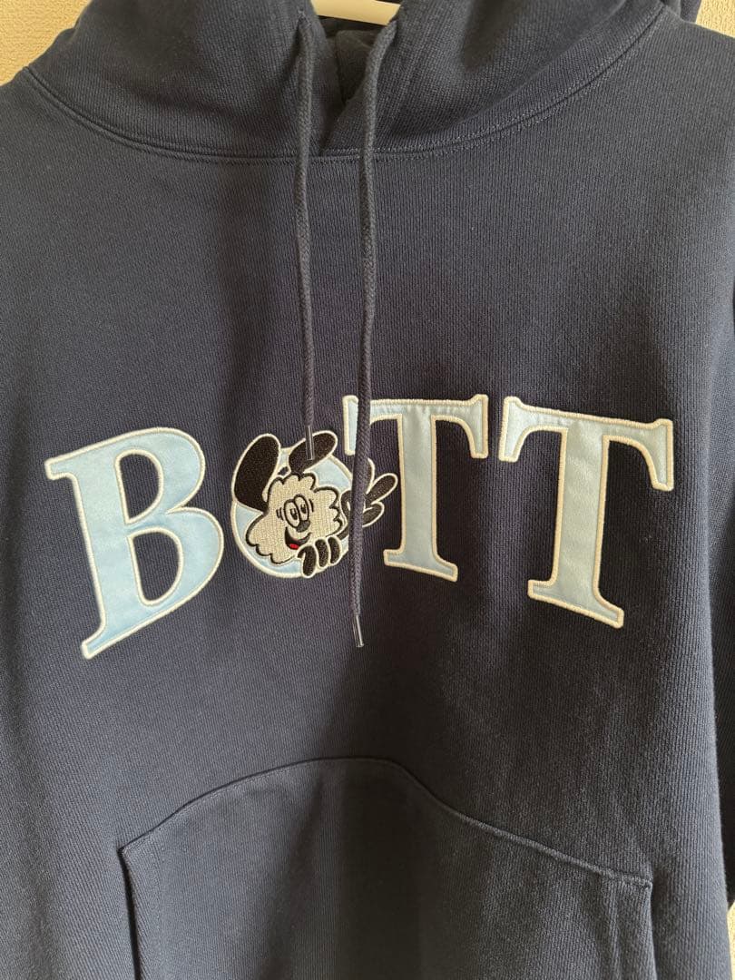BoTT × VERDY Vick Hoodie Navy M