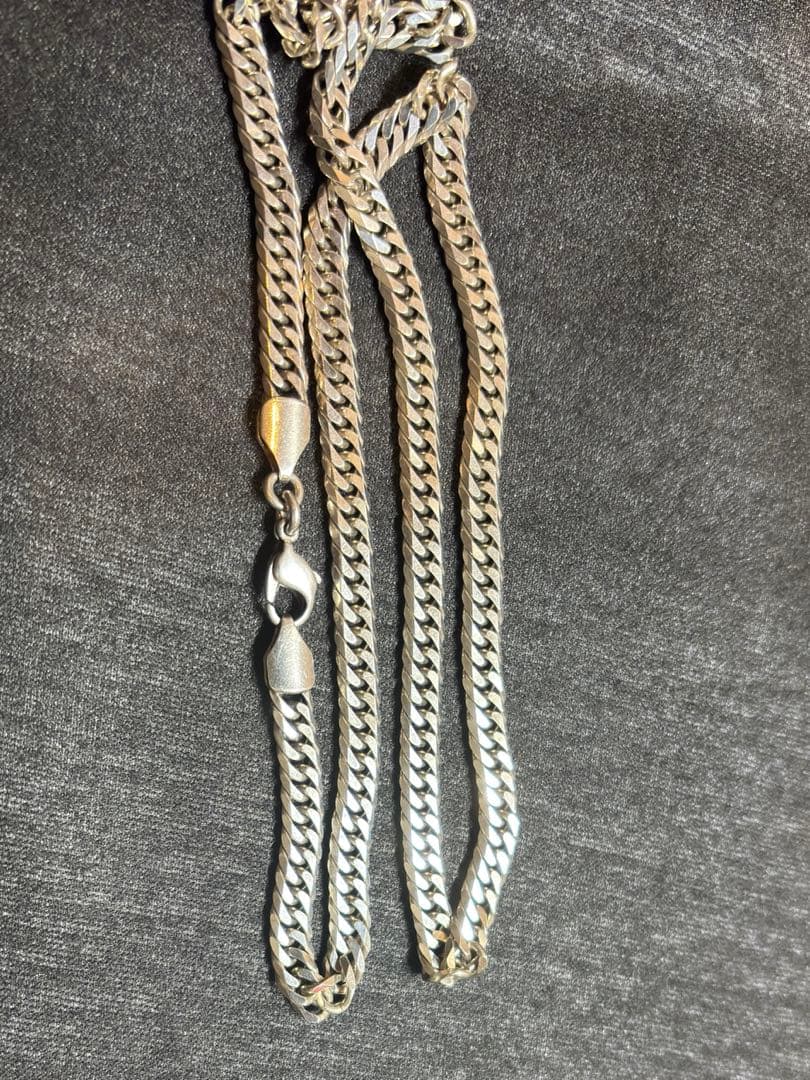 レダシルマ　Leda SILMA ネックレス　美品　925 ダブル喜平