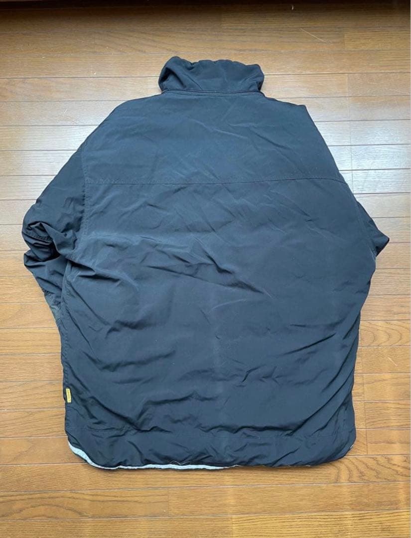90s Armani Jeans イタリア製　中綿ジャケット　ダークネイビー