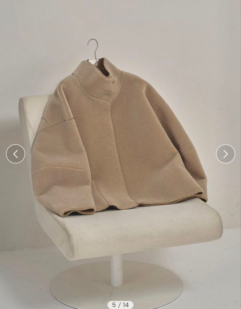 【TODAYFUL】Standcollar Boa Jacket 36