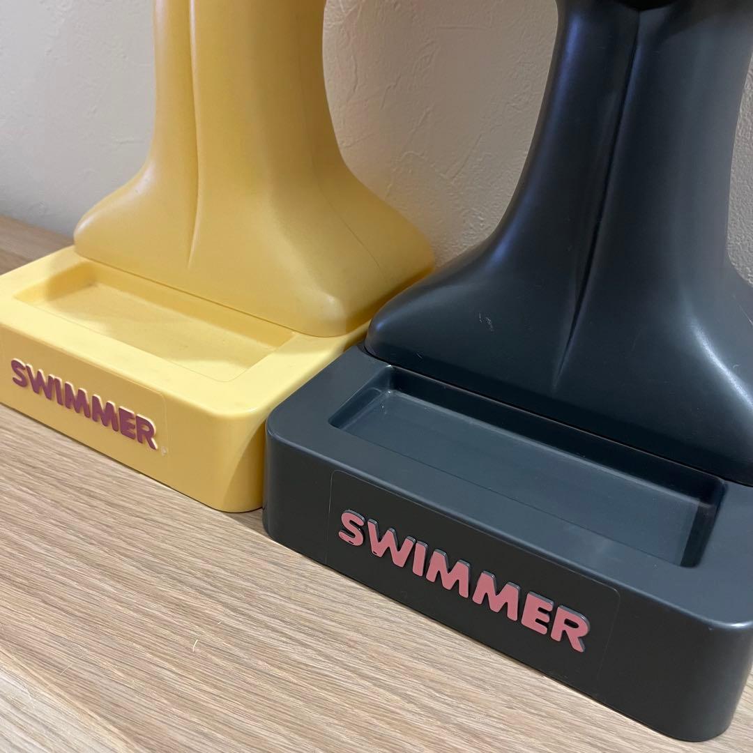 70s 80s SWIMMER 猫の置物 フィギュア ￼2点セット レトロ