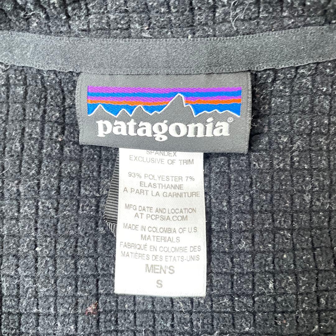 patagonia メンズ S ブラック パーカー