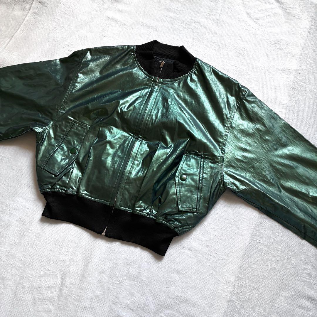 ジャケット・アウター 80s KATHARINE HAMMNET bomber jacket