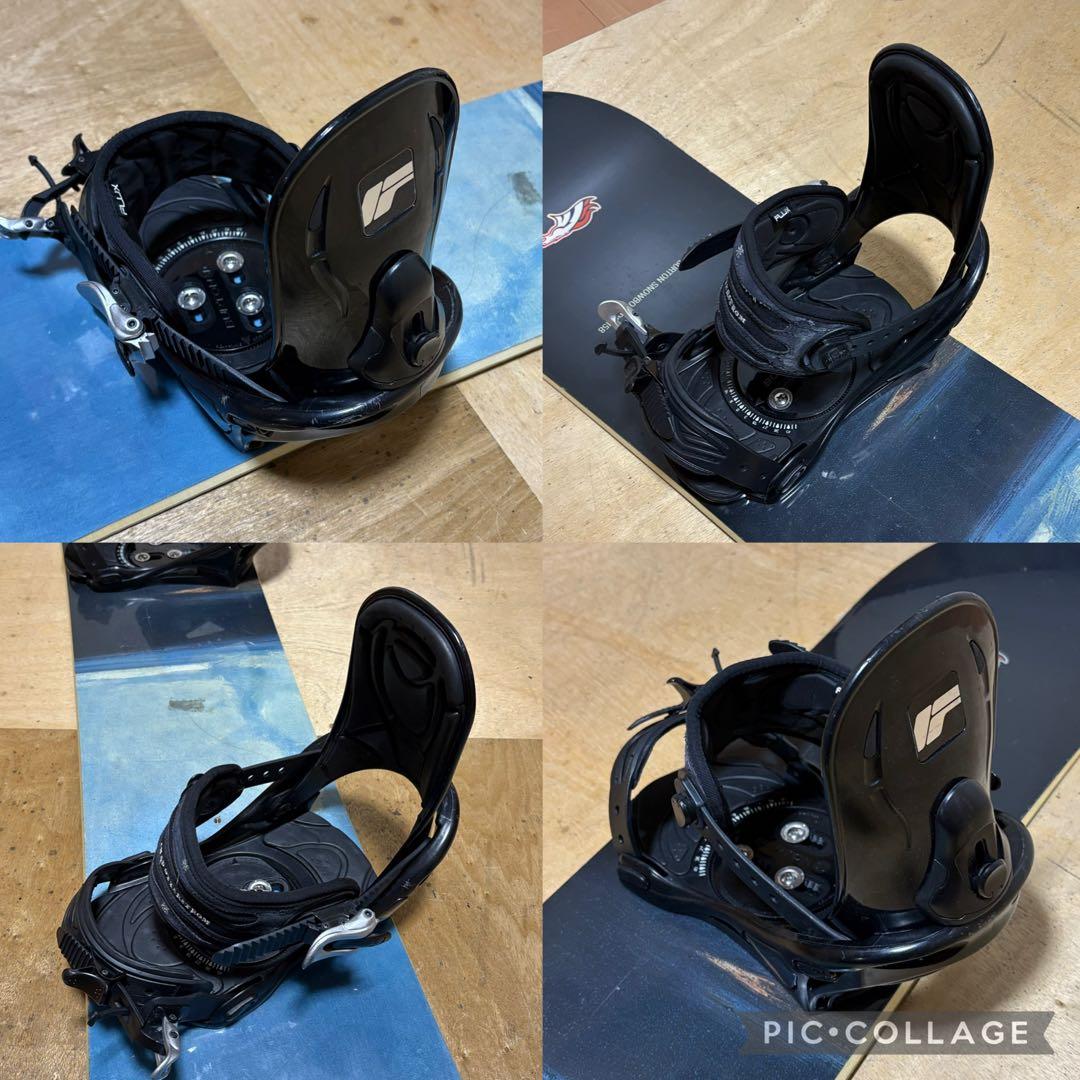 BURTON スノーボード 158cm スノボ FLUX ビンディング ゲレンデ