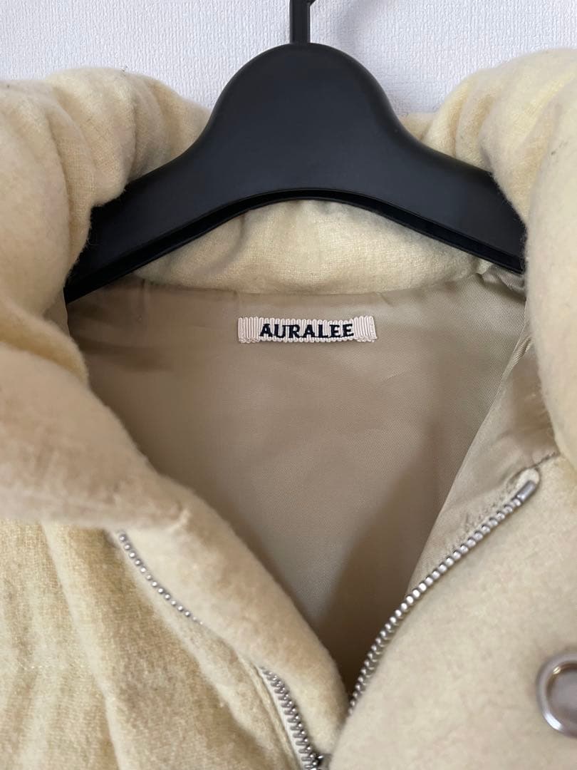 AURALEE ウールカシミヤ　ダウンジャケット