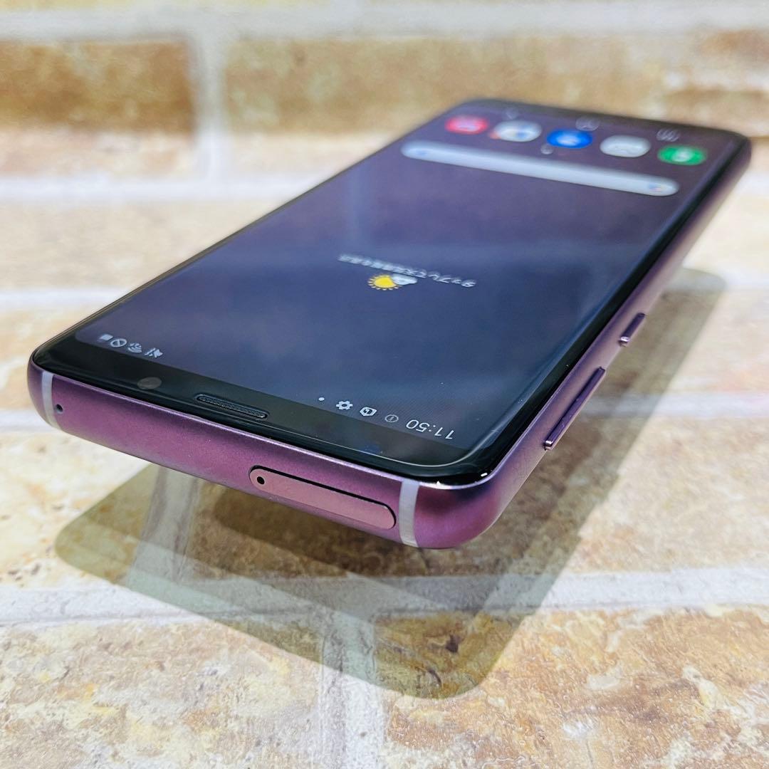 SIMフリー Galaxy S9 64GB ライラックパープル 電池良好