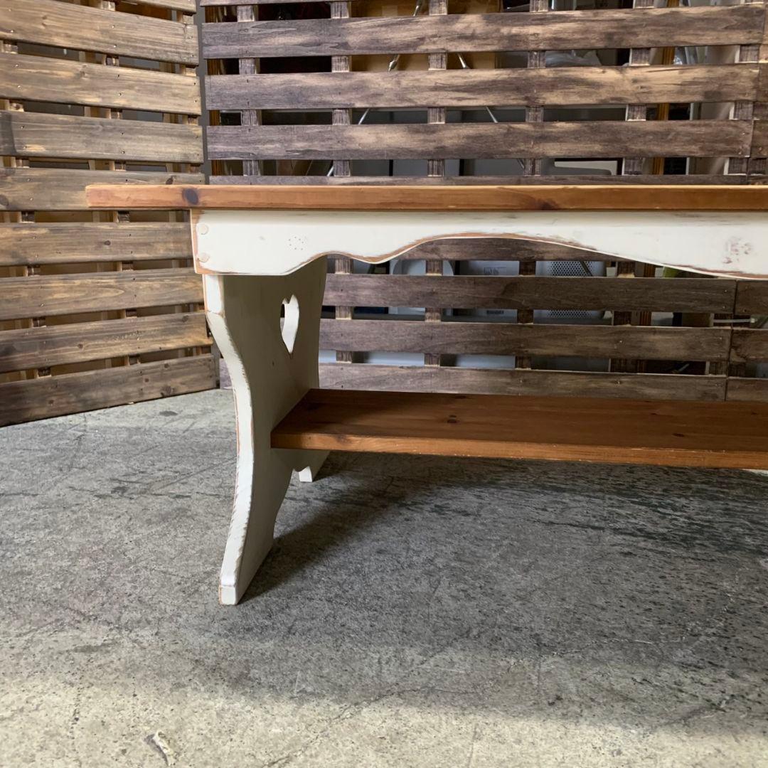 G897 カントリー家具 ローテーブル コーヒーテーブル