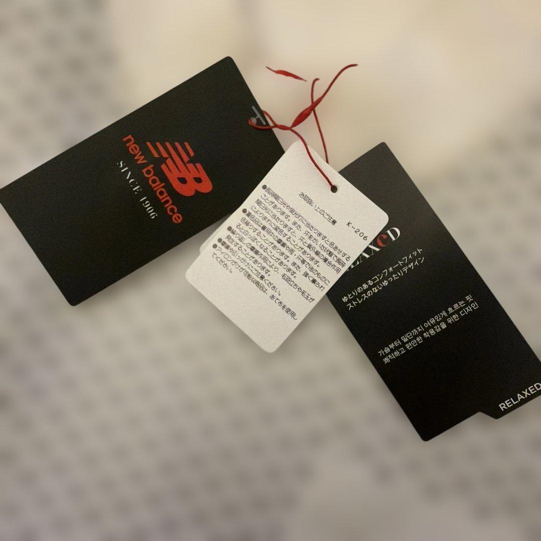 ニューバランス オプティカル モックネック ニット プルオーバー 新品