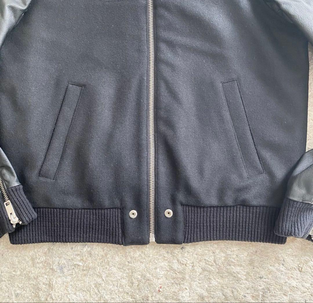 極美品✨DIESEL ディーゼル レザージャケット ブルゾン 切替 Mサイズ相当