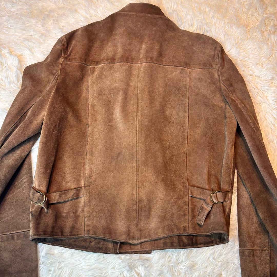 アニエスベー　レザージャケット　スエード　ナポレオン　本革　最高級　美品　アニエ