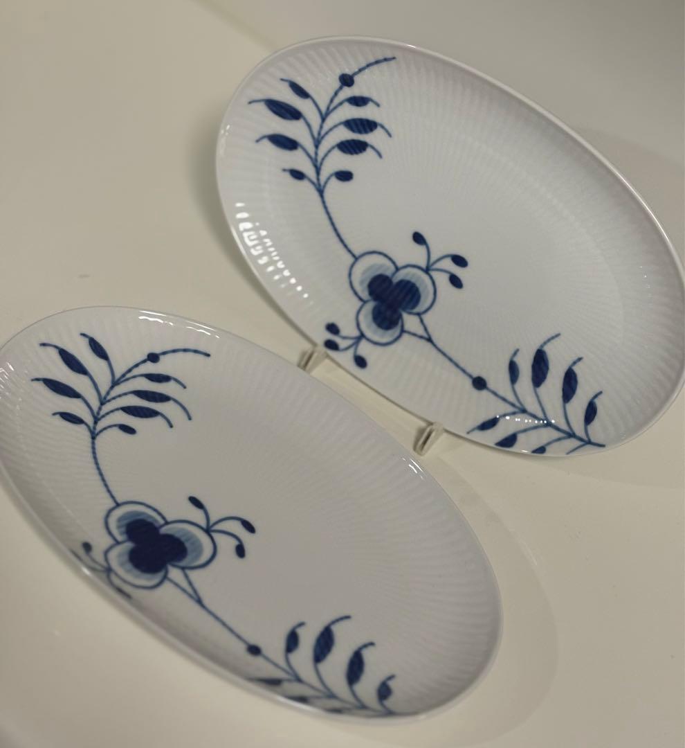 ロイヤルコペンハーゲン メガオーバル　23cm ペア