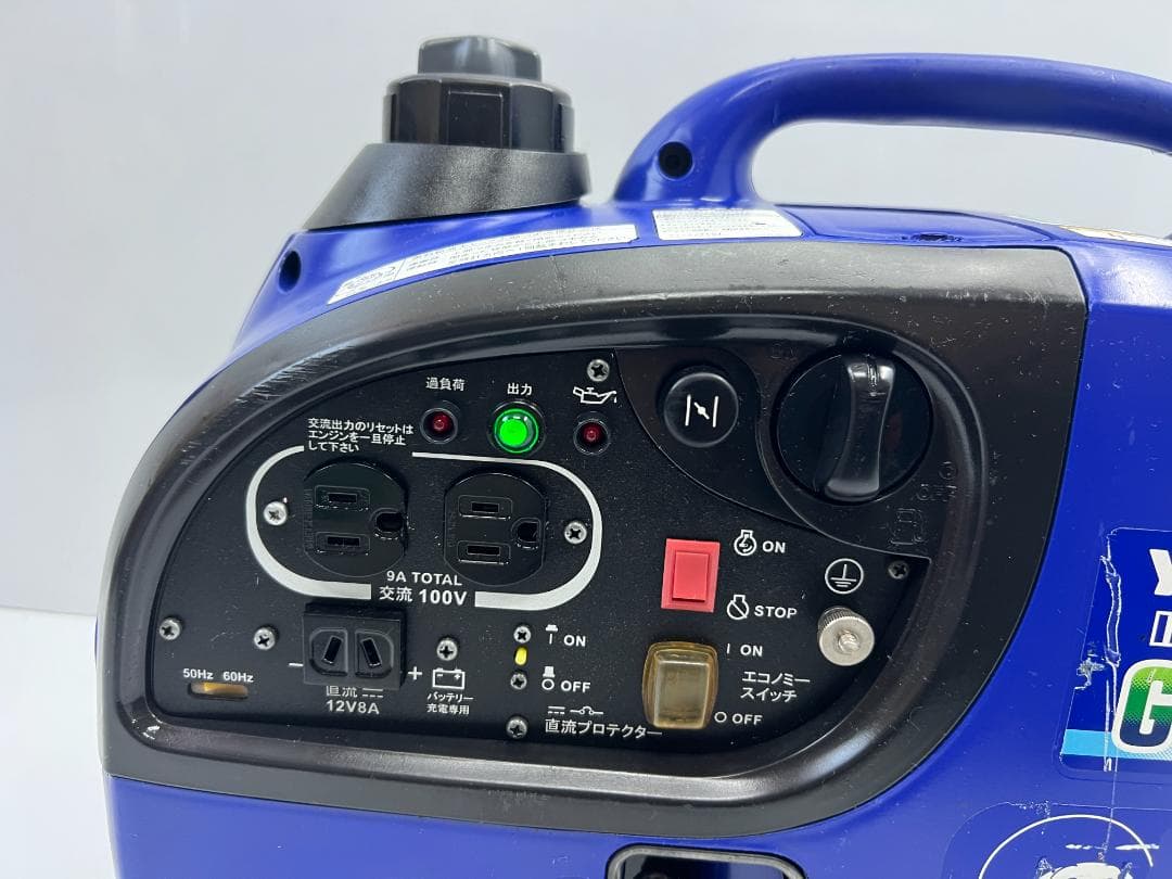 YANMAR ヤンマー インバータ発電機 G900IS 動作良好 ♪ 1011