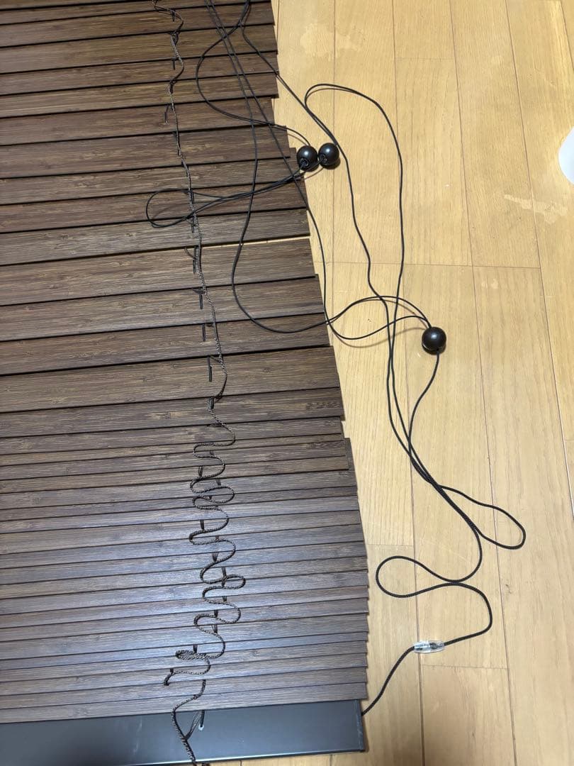 ニチベイ　ウッド　ブラインド オーダー 竹製 ローストビーンズ