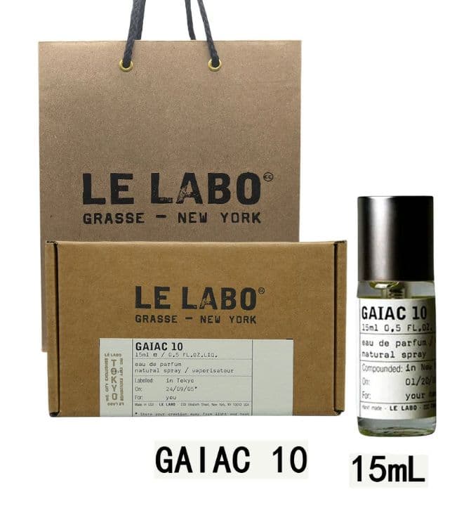 LE LABO ル ラボ GAIAC 10 parfum 15mL 香水