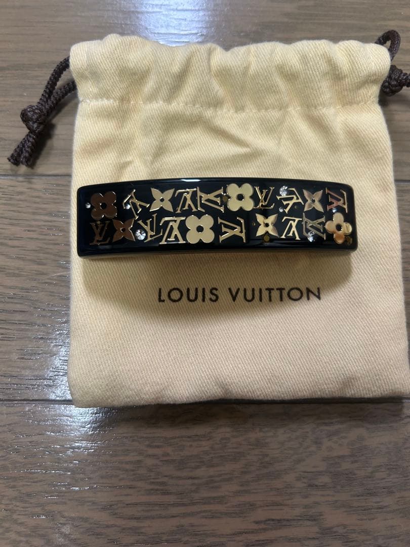 ルイヴィトン バレッタ ブラック 美品