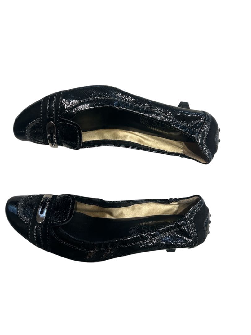 【極美品】TOD'S ブラックパンプス 37.5